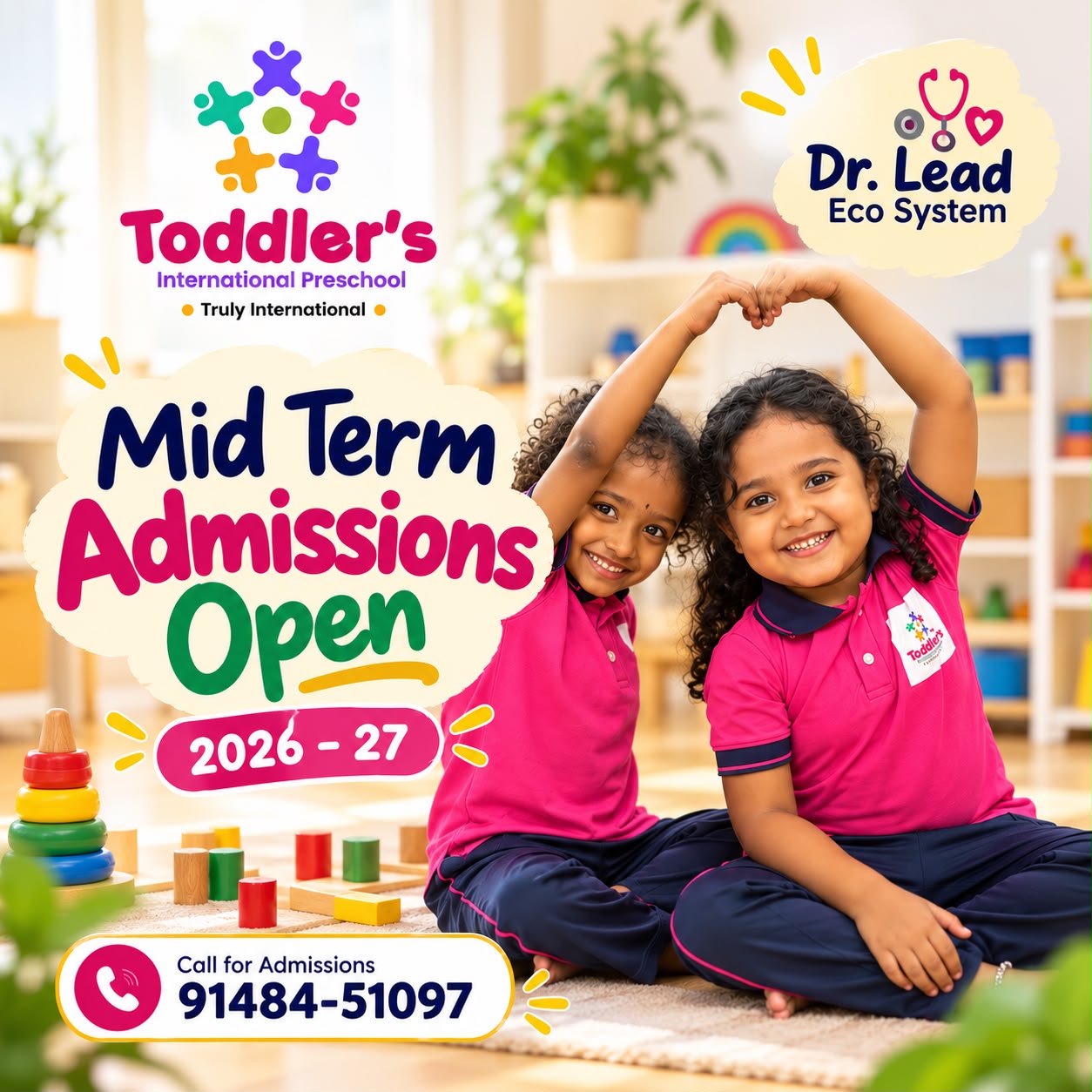 Mid-term admissions open for children